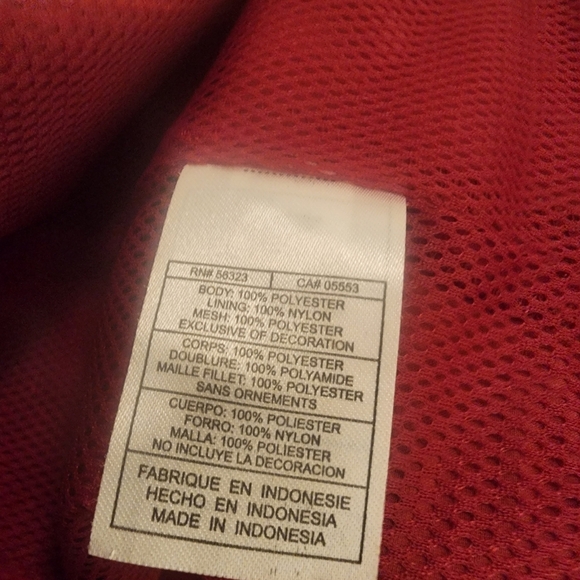 Nike Washington State College Jacket Red Mens sz Large - Picture 8 of 10